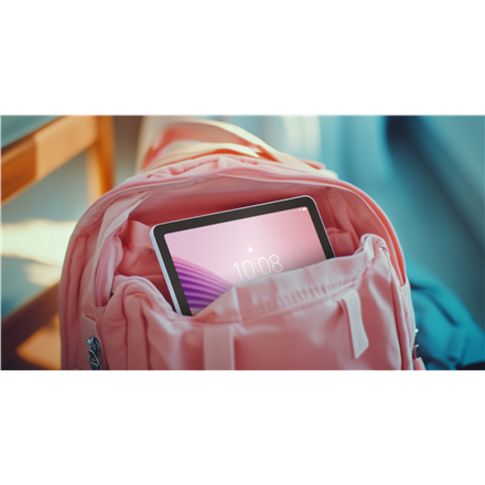 Lenovo Tab Wi-Fi (w/o power adapter) , ZAEH0167SE , 10.1 , Luna Grey , IPS , 1920 x 1200 pixels , MediaTek , Helio G85 , 4 GB , Soldered LPDDR4x , 64 GB , Wi-Fi , Front camera , 5 MP , Rear camera , 8 MP , Bluetooth , 5.3 , Android , 14 (Android 15 & 