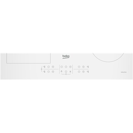 BEKO Hob , HII64200FMTW , Induction , Number of burners/cooking zones 4 , Touch control , Timer , White