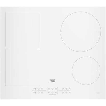 BEKO Hob , HII64200FMTW , Induction , Number of burners/cooking zones 4 , Touch control , Timer , White