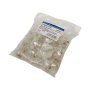 Logilink , MP0002 , CAT5e Modular PlugSuitable for 8P8C Round CablePlug unshieldedGold-plated contacts , Transparent