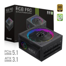 Gamemax PSU , RGB PRO 750G , 750 W , Gold , Full Modular