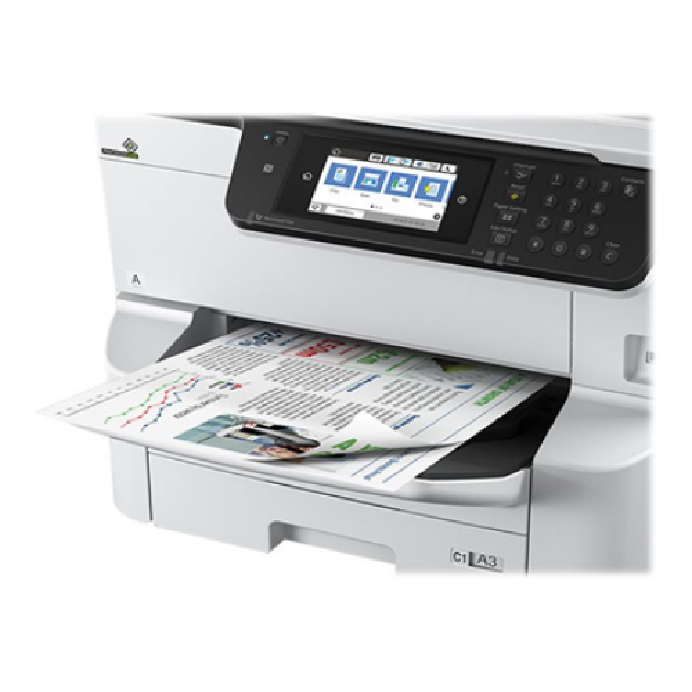 Epson Multifunctional printer , WF-C8690DWF , Inkjet , Colour , All-in-One , A4 , Wi-Fi , Grey/Black