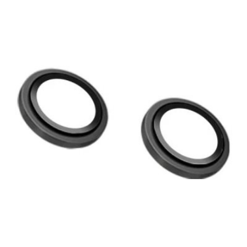 Fixed Camera glass , Apple , iPhone 16/16 Plus , Tempered glass , Space gray