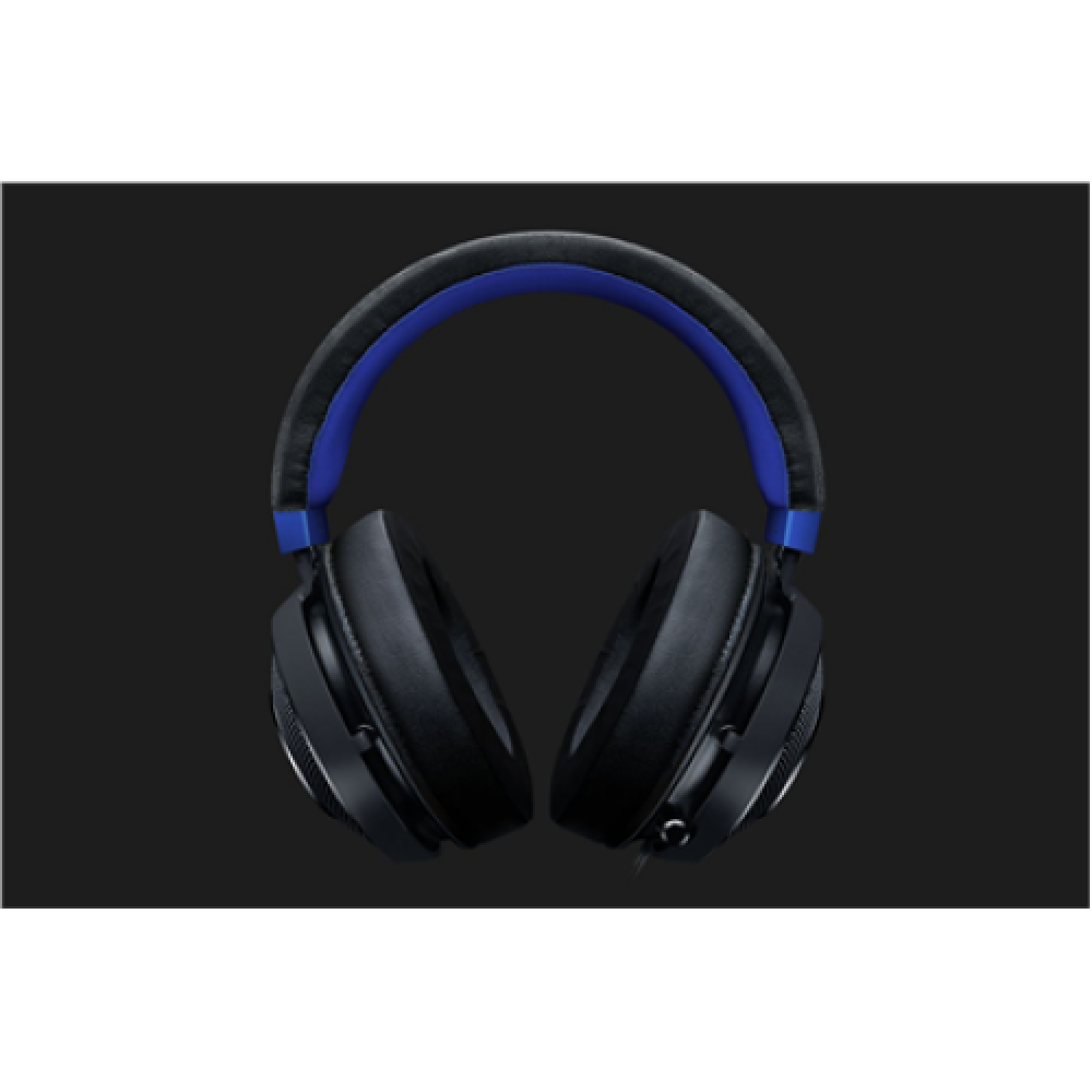 Razer Wired, Built-in microphone, Black/Blue, Headset, Kraken for console