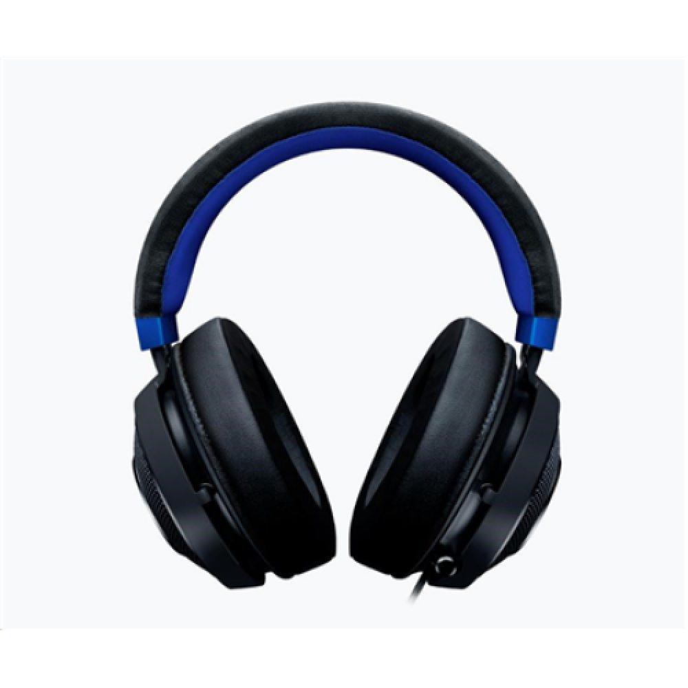 Razer Wired, Built-in microphone, Black/Blue, Headset, Kraken for console