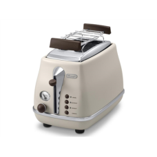Delonghi Toaster CTOV 2103.BG Power 900 W Number of slots 2 Housing material Stainless steel Beigi