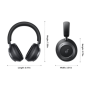 Anker Soundcore , Foldable Headphones , Space One Pro , Bluetooth , Over-ear , Microphone , Wireless , Jet Black