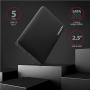 AXAGON Screwless USB 3.2 Gen 1 - SATA 6G external box for 2.5 SSD/HDD , EE25-SL