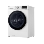LG Dryer Machine , RH90V9AV4N , Energy efficiency class C , Front loading , 9 kg , LED , Depth 66 cm , Wi-Fi , White