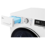 LG Dryer Machine , RH90V9AV4N , Energy efficiency class C , Front loading , 9 kg , LED , Depth 66 cm , Wi-Fi , White