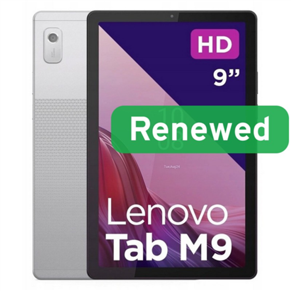 Lenovo Renewed Grade A , Tab M9 9 , Arctic Grey , 64 GB , Android