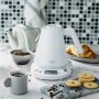 Adler , Kettle , AD 1349w , Electric , 1100 W , 1 L , Stainless Steel , 360° rotational base , White