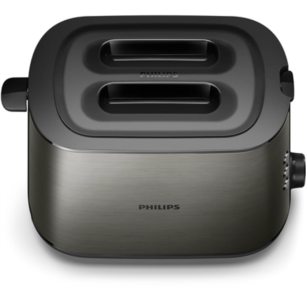 Philips Toaster , HD2651/80 Viva Collection , Power 1050 W , Number of slots 2 , Housing material Metal , Black