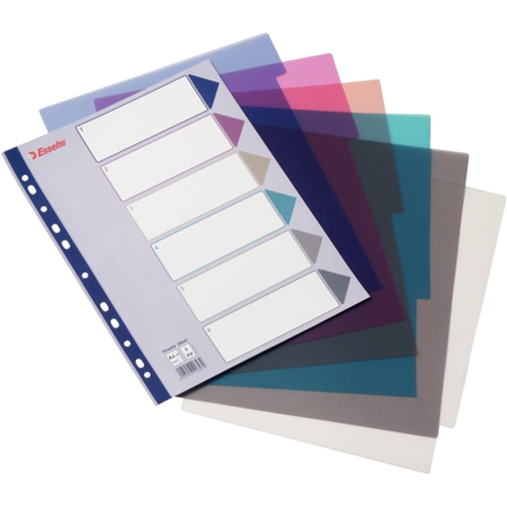 Sourcing , Divider, PP, A4+, 6pcs , 20647