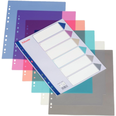 Sourcing , Divider, PP, A4+, 6pcs , 20647