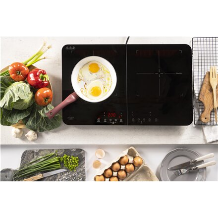 AD 6516 , Adler Cooker , Touch controls , Number of burners/cooking zones 2 , Induction , Black