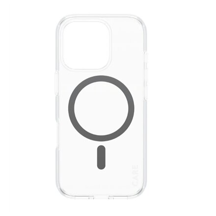 CARE Flagship Case , Back cover , Apple , iPhone 16 PRO , Recycled plastic , Black , MagSafe