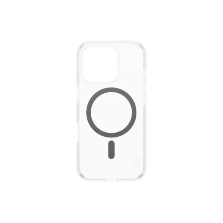 CARE Flagship Case , Back cover , Apple , iPhone 16 PRO , Recycled plastic , Black , MagSafe