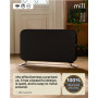 Mill Instant Max Led Portable Heater , CO2200LEDMAXBLACK , Convection Heater , 2200 W , Number of power levels 3 , Suitable for rooms up to 5-30 m² , Black
