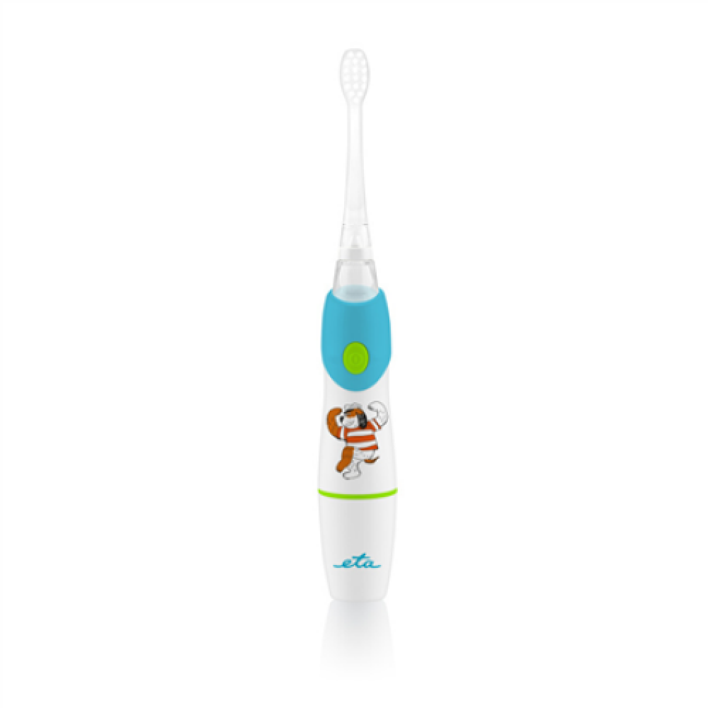 ETA , SONETIC Toothbrush , ETA071090000 , Rechargeable , For kids , Number of brush heads included 2 , Number of teeth brushing modes Does not apply , Sonic technology , White/Light blue