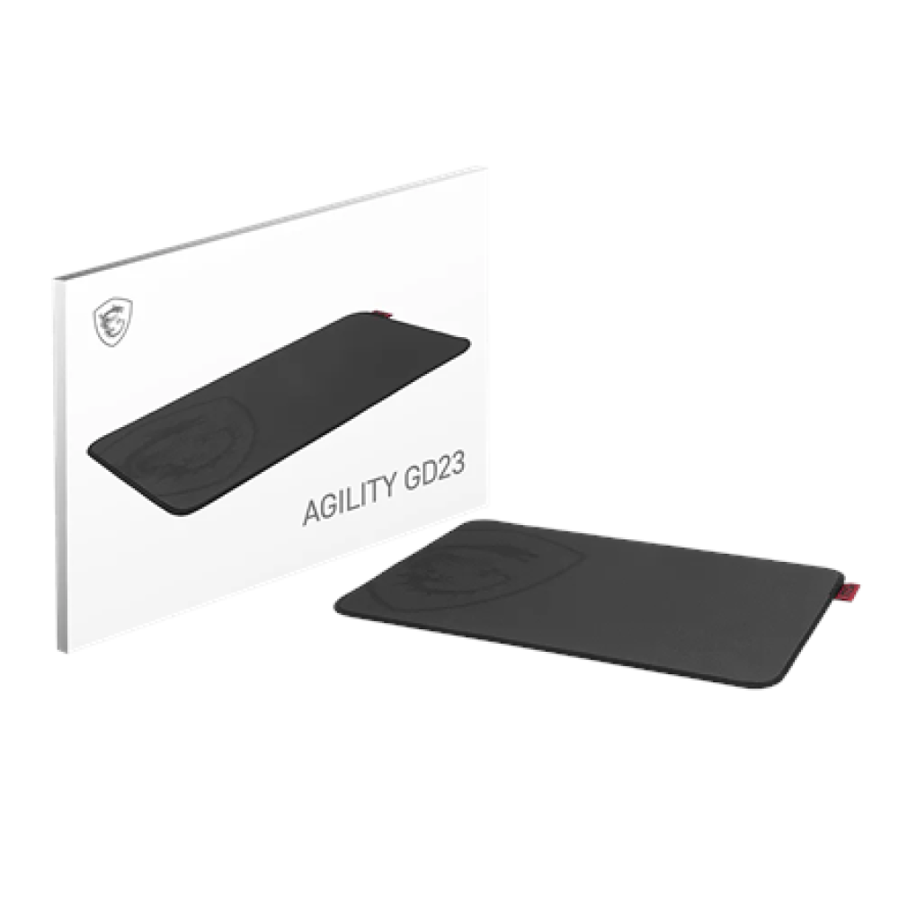 MSI Agility GD23 , Mouse pad , 220 x 320 x 3 mm , Black