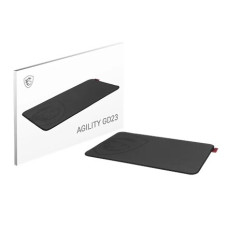 MSI Agility GD23 , Mouse pad , 220 x 320 x 3 mm , Black MSI Agility GD23 , Mouse pad , 220 x 320 x 3 mm , Black