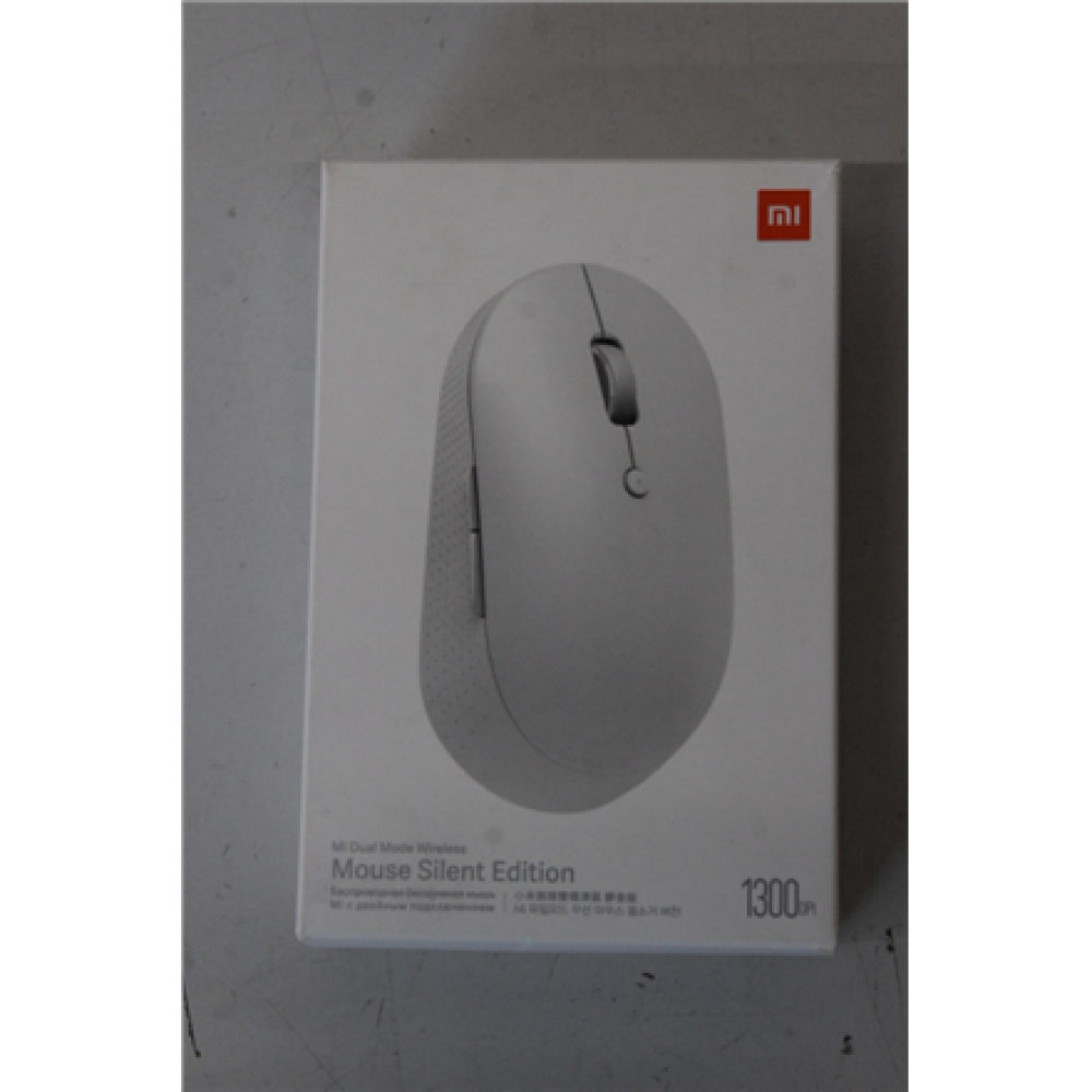 SALE OUT. Xiaomi Mi Dual Mode Wireless Mouse Silent Edition/White , Xiaomi , Mi Dual Mode Wireless Mouse Silent Edition , HLK4040GL , Wireless , Bluetooth 4.2 & 2.4 GHz , White , USED