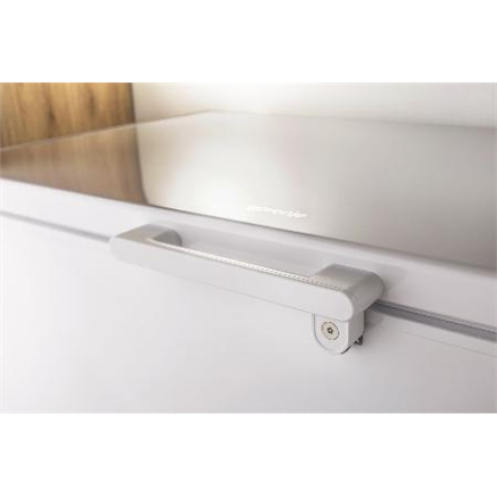 Gorenje , FH401CW , Freezer , Energy efficiency class F , Chest , Free standing , Height 85 cm , Total net capacity 384 L , White