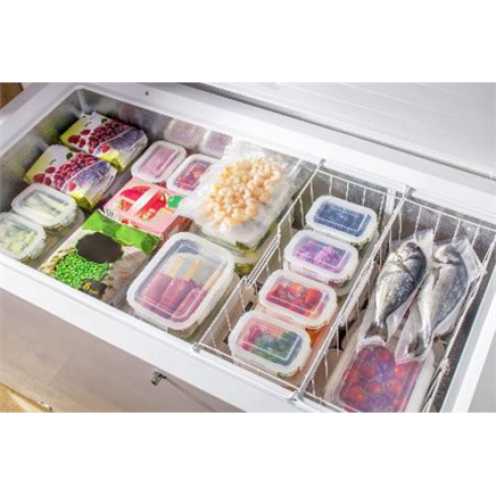 Gorenje , FH401CW , Freezer , Energy efficiency class F , Chest , Free standing , Height 85 cm , Total net capacity 384 L , White