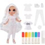 RAINBOW HIGH Custom Fashion Doll, 30 cm 501077 With the included rainbow washable markers, you can color hair, color outfits, color shoes and color curls; You can even create easy custom designs – hearts, rainbows, stripes, whatever you can imagine; The c