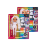 RAINBOW HIGH Custom Fashion Doll, 30 cm 501077 With the included rainbow washable markers, you can color hair, color outfits, color shoes and color curls; You can even create easy custom designs – hearts, rainbows, stripes, whatever you can imagine; The c