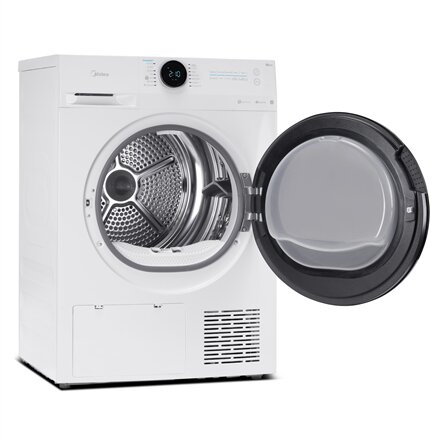 Midea , Dryer Machine , MD200H80BW/W-HR , Energy efficiency class C , Front loading , 8 kg , LED , Depth 60 cm , Wi-Fi , White