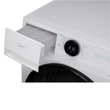 Midea , Dryer Machine , MD200H80BW/W-HR , Energy efficiency class C , Front loading , 8 kg , LED , Depth 60 cm , Wi-Fi , White