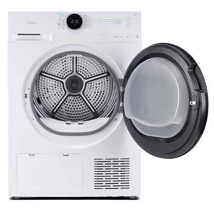 Midea , Dryer Machine , MD200H80BW/W-HR , Energy efficiency class C , Front loading , 8 kg , LED , Depth 60 cm , Wi-Fi , White