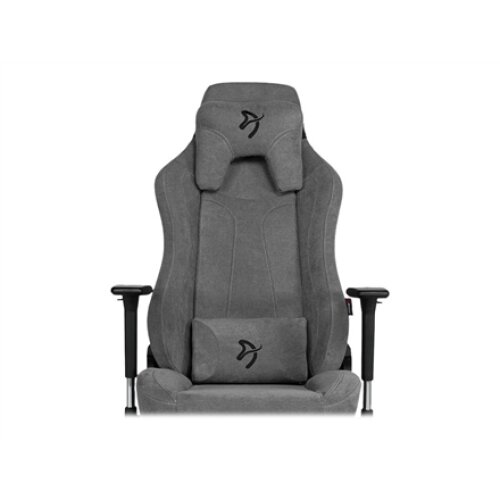 Arozzi Vernazza Soft Fabric , Gaming chair , Fabric Upholstery , Ash