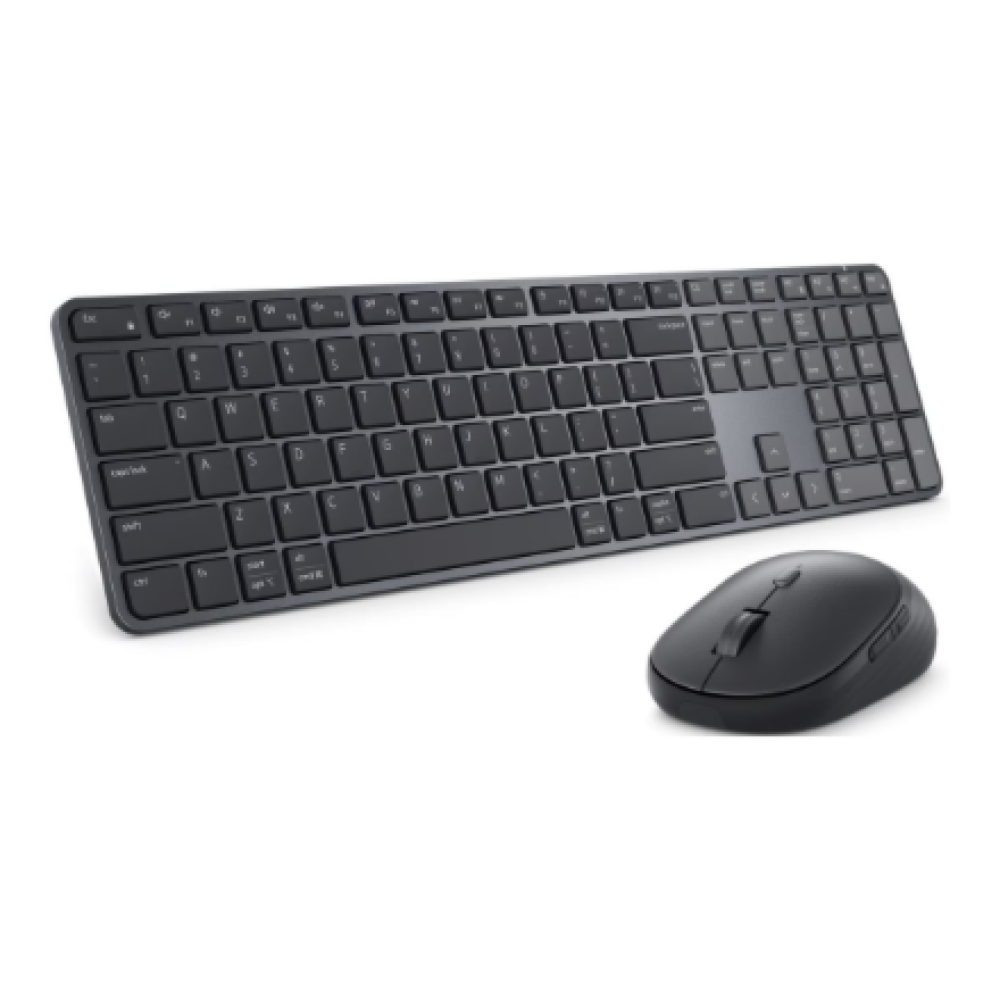 Dell Pro 7 Slim Keyboard and Mouse , KM726 , Keyboard and Mouse Set , Wireless , Mouse included , US International , Bluetooth , Black