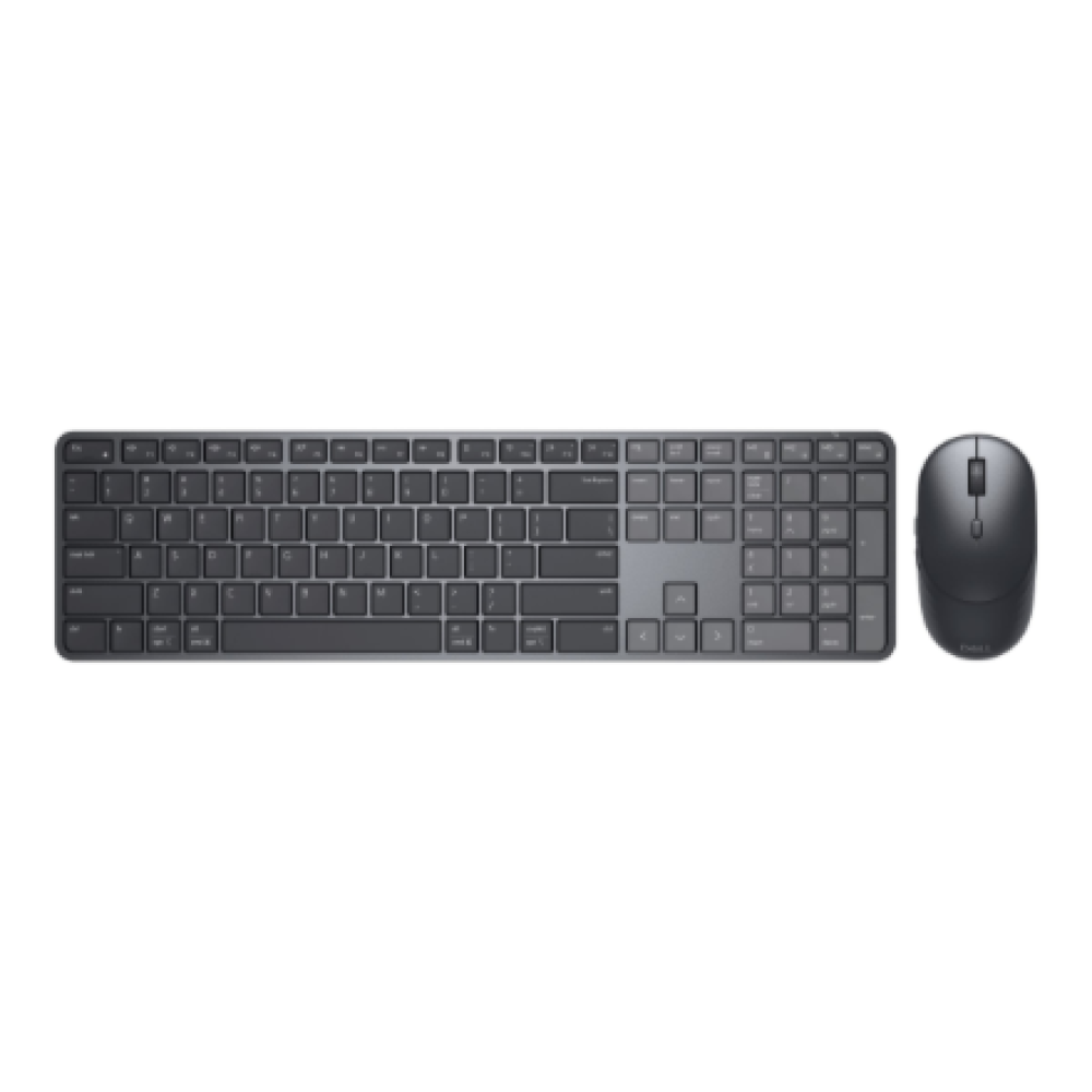 Dell Pro 7 Slim Keyboard and Mouse , KM726 , Keyboard and Mouse Set , Wireless , Mouse included , US International , Bluetooth , Black