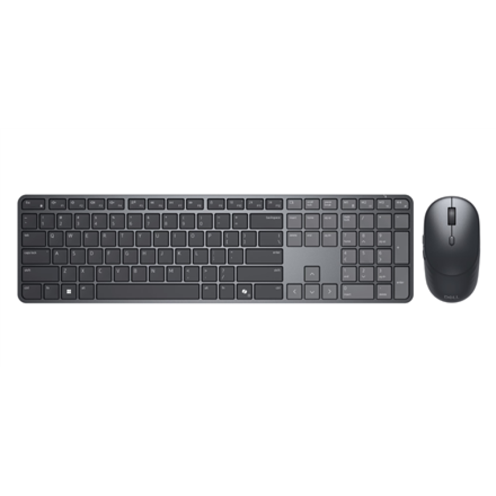 Dell Pro 7 Slim Keyboard and Mouse , KM726 , Keyboard and Mouse Set , Wireless , Mouse included , US International , Bluetooth , Black