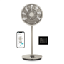 Duux , Fan with Battery Pack , Whisper Flex Smart , Stand Fan , Greige , Diameter 34 cm , Number of speeds 26 , Oscillation , Yes