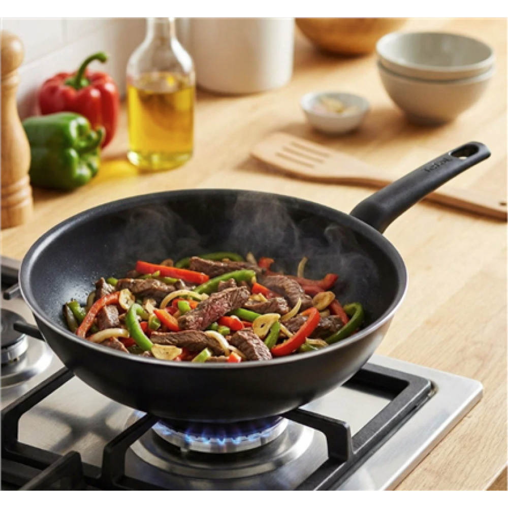 TEFAL , B5561953 Simple Cook , Frying , Diameter 28 cm , Fixed handle , Black
