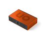 LEXON , Flip Premium Alarm Clock , Orange , LR152O1
