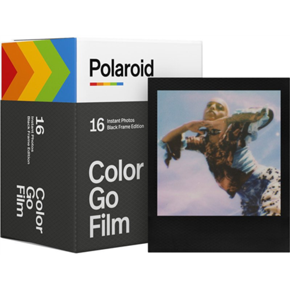 Polaroid , Photo plates for instant cameras Go Color Black Frame 2-pack, 16 pcs