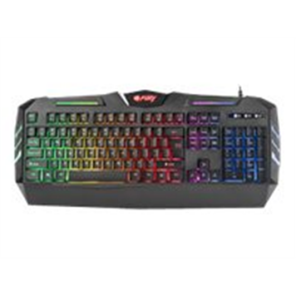 FURY Spitfire Gaming Keyboard, US Layout, Wired, Black , Fury , Gaming Keyboard , Spitfire , Gaming keyboard , Wired , RGB LED light , US , 1.8 m , Black , USB 2.0