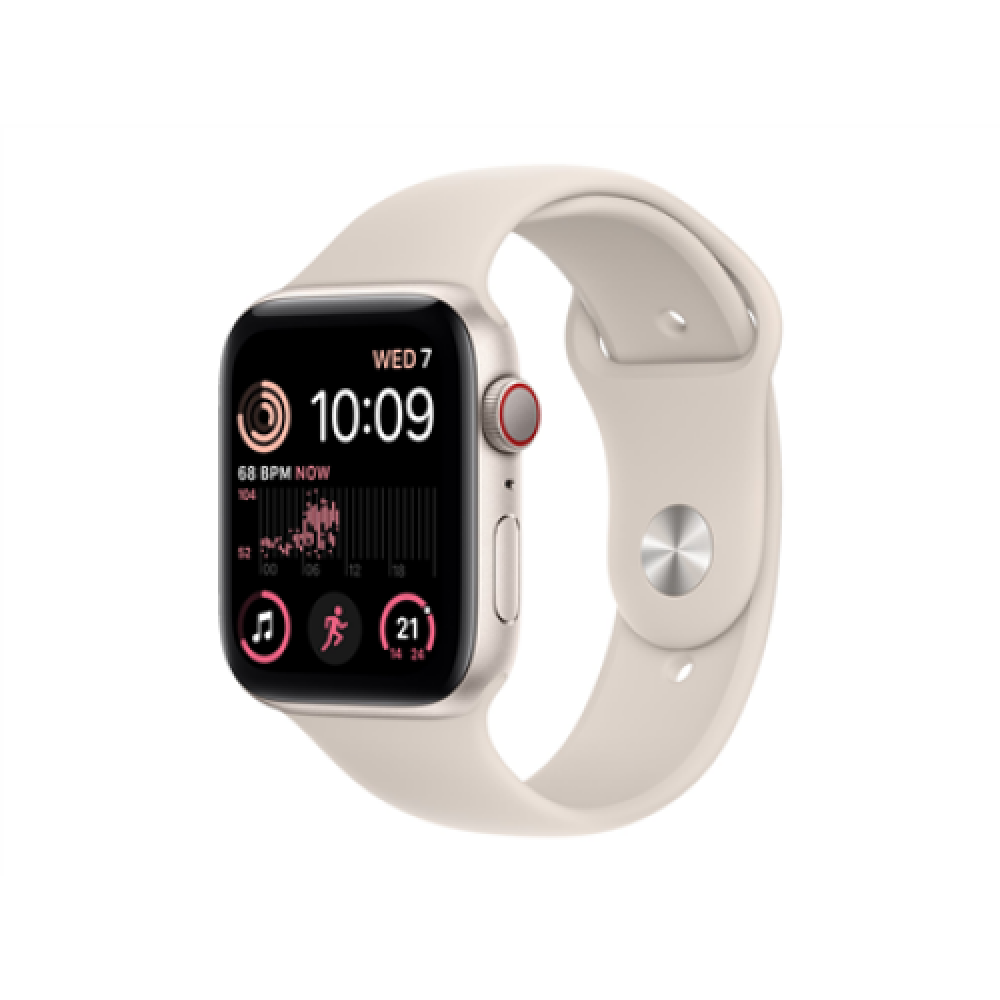 Watch SE GPS + Cellular , MNPT3EL/A , Smart watches , GPS (satellite) , Retina LTPO OLED , Touchscreen , 44mm , Waterproof , Bluetooth , Wi-Fi , Starlight