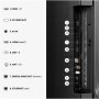 Hisense TV , 55E7S , 55 , Smart TV , VIDAA Smart OS , UHD , Black
