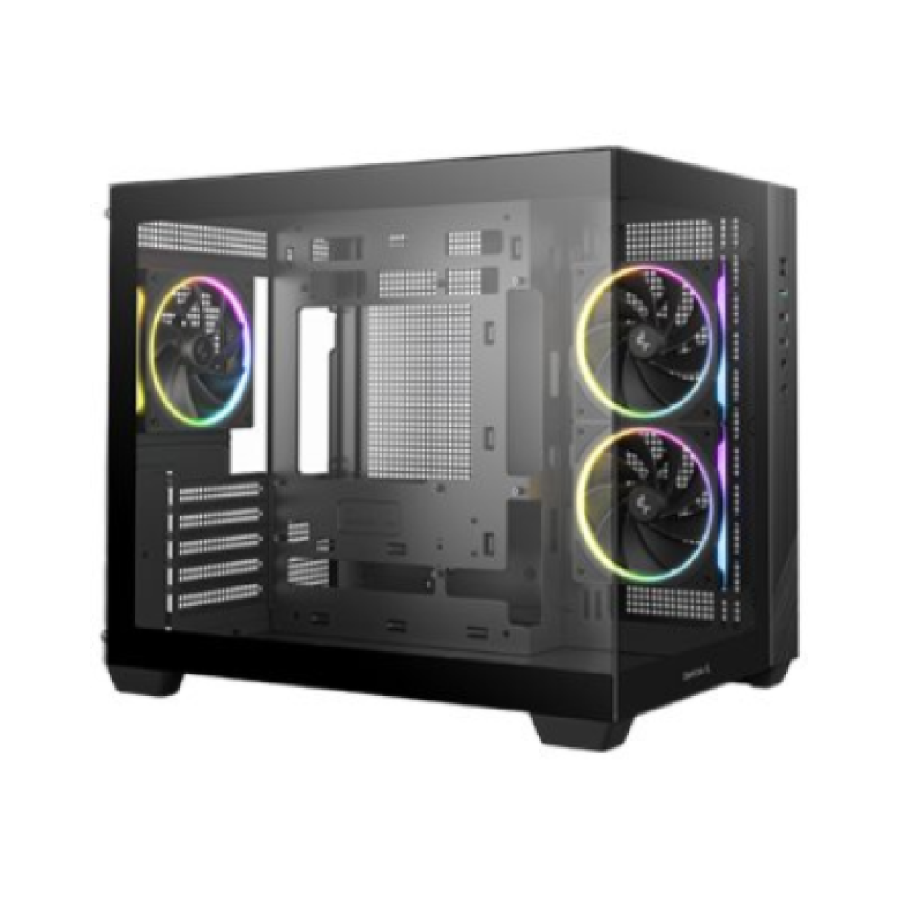 Deepcool Case , CG330 3F , Black , Micro ATX