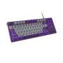 Fury , Kanabo K2 , Gaming Keyboard , Wired , US , Linear , Gray/Purple