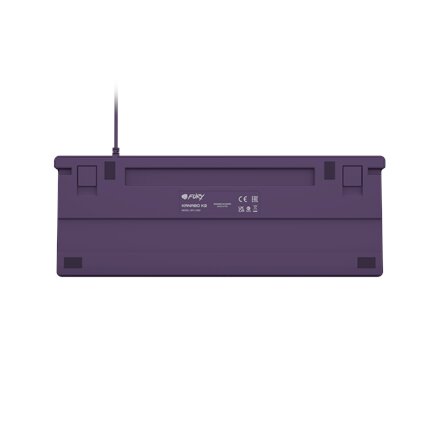 Fury , Kanabo K2 , Gaming Keyboard , Wired , US , Linear , Gray/Purple