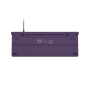 Fury , Kanabo K2 , Gaming Keyboard , Wired , US , Gray/Purple , USB Type-A , Linear