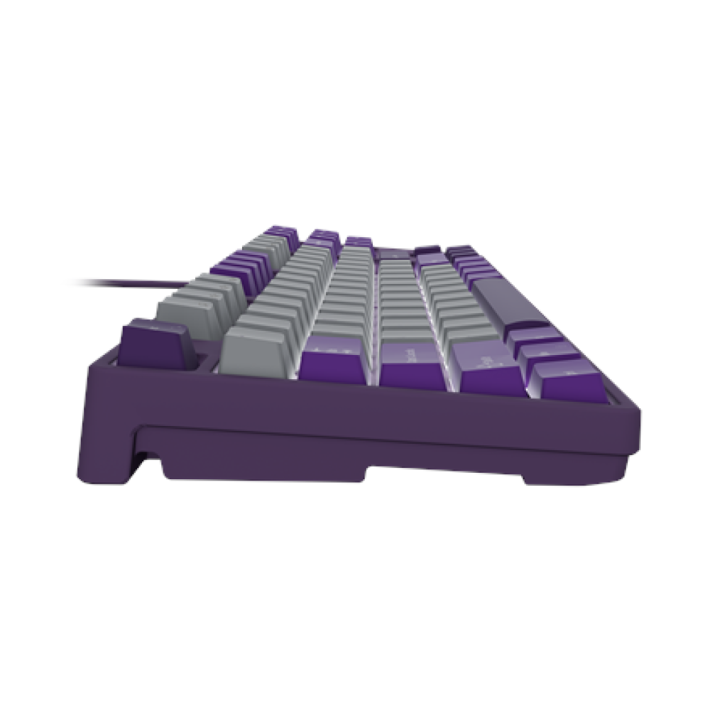 Fury , Kanabo K2 , Gaming Keyboard , Wired , US , Gray/Purple , USB Type-A , Linear